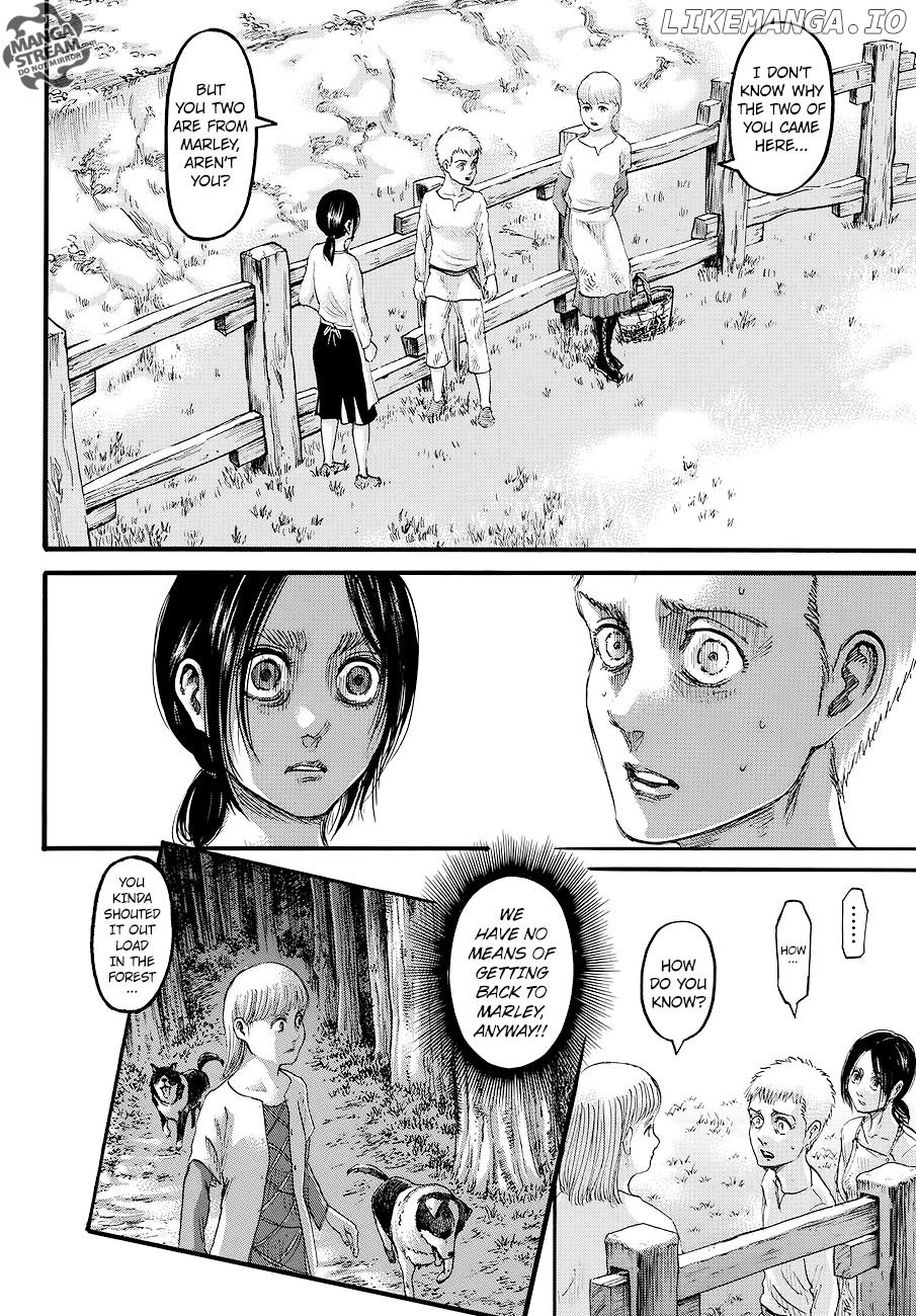 Attack on Titan Chapter 109 - page 34