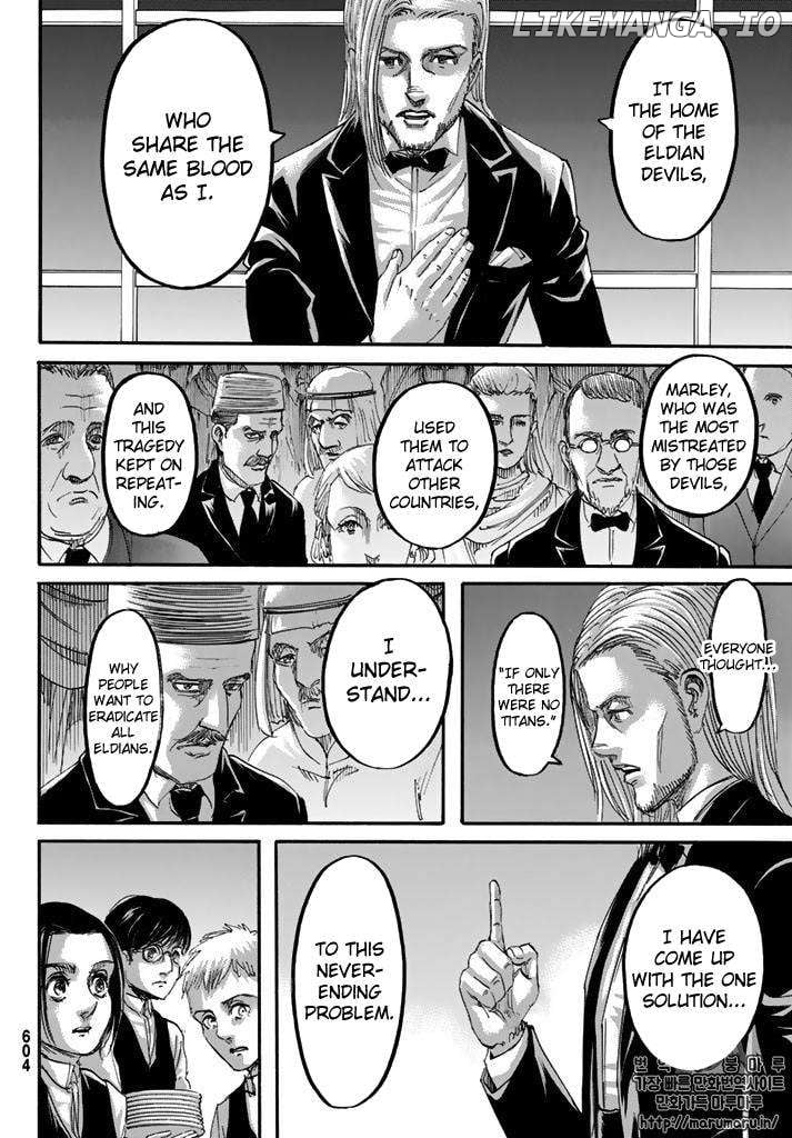 Attack on Titan Chapter 98 - page 34