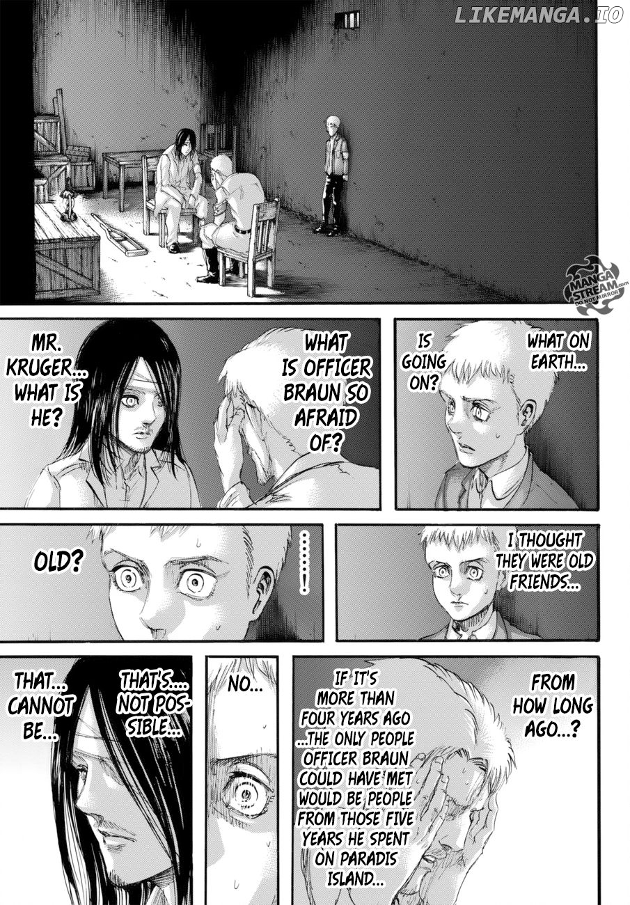 Attack on Titan Chapter 99 - page 34