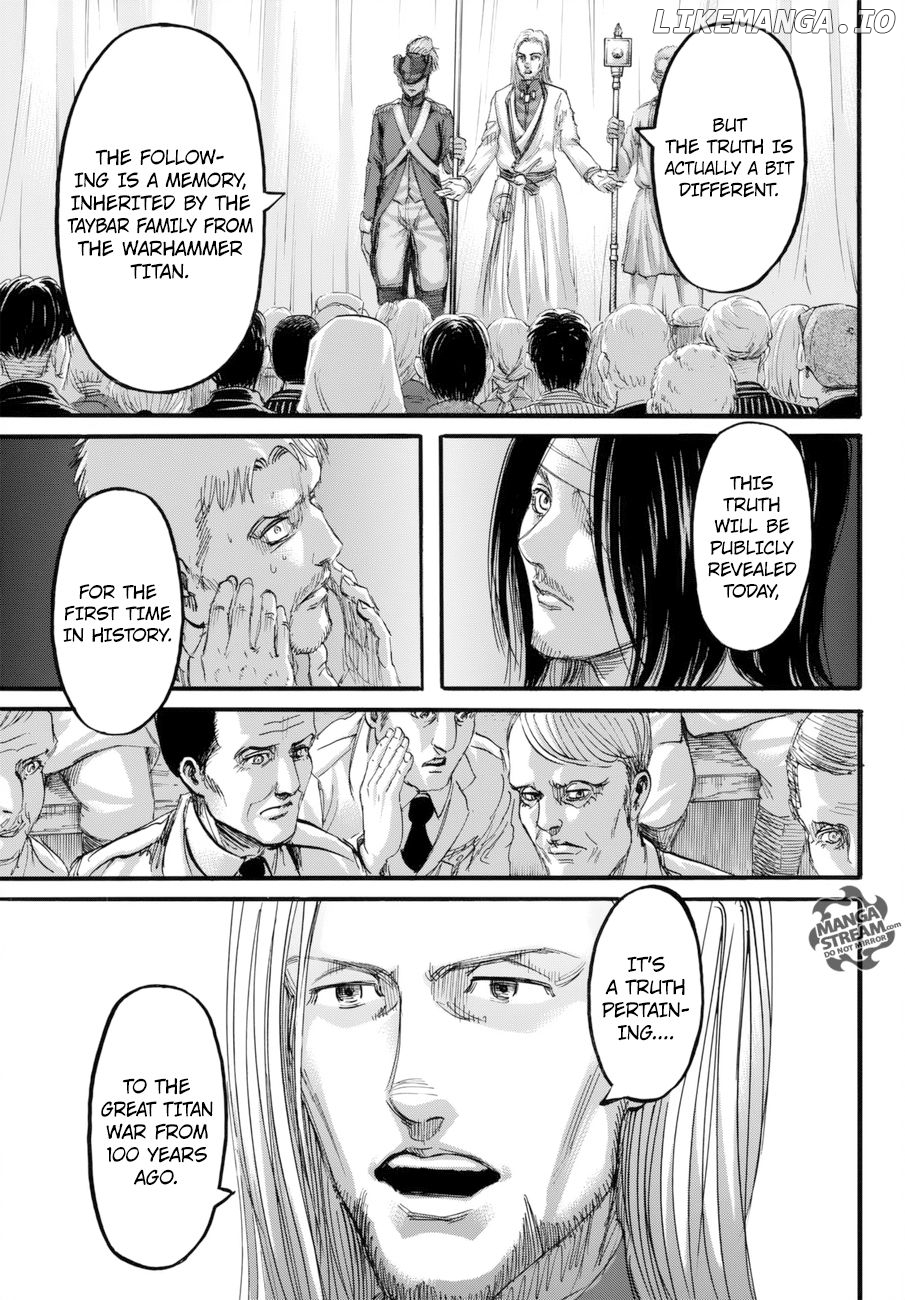 Attack on Titan Chapter 99 - page 36