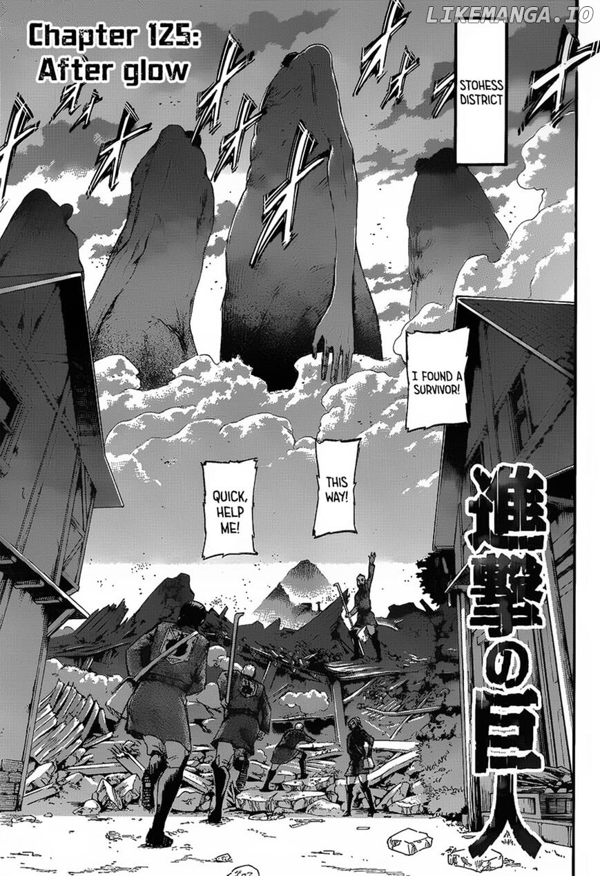 Attack on Titan Chapter 125 - page 2