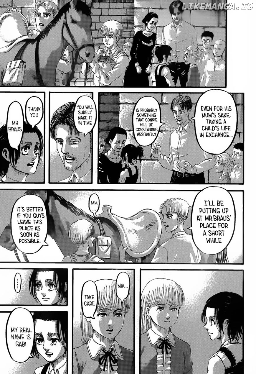 Attack on Titan Chapter 125 - page 30