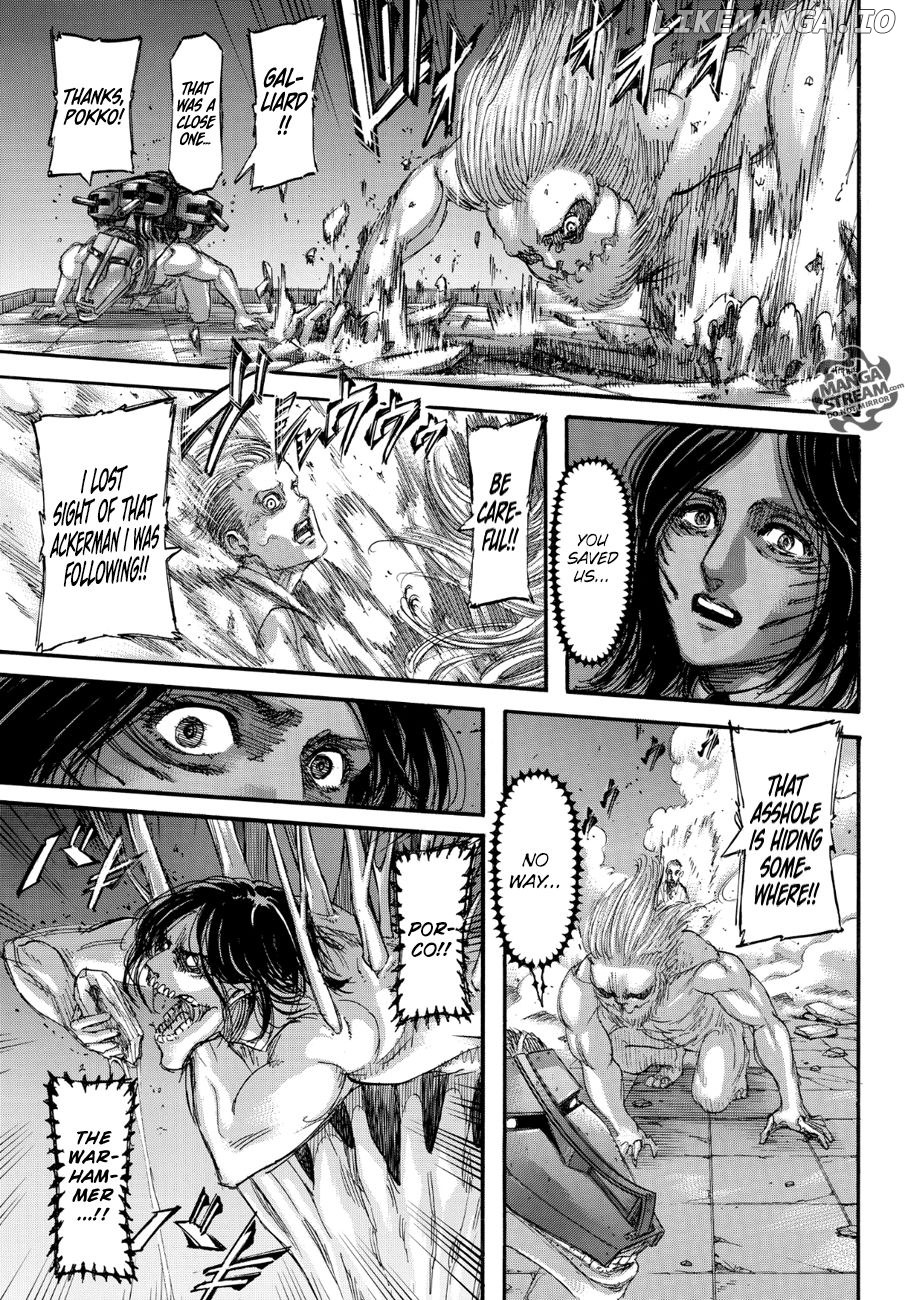 Attack on Titan Chapter 103 - page 15