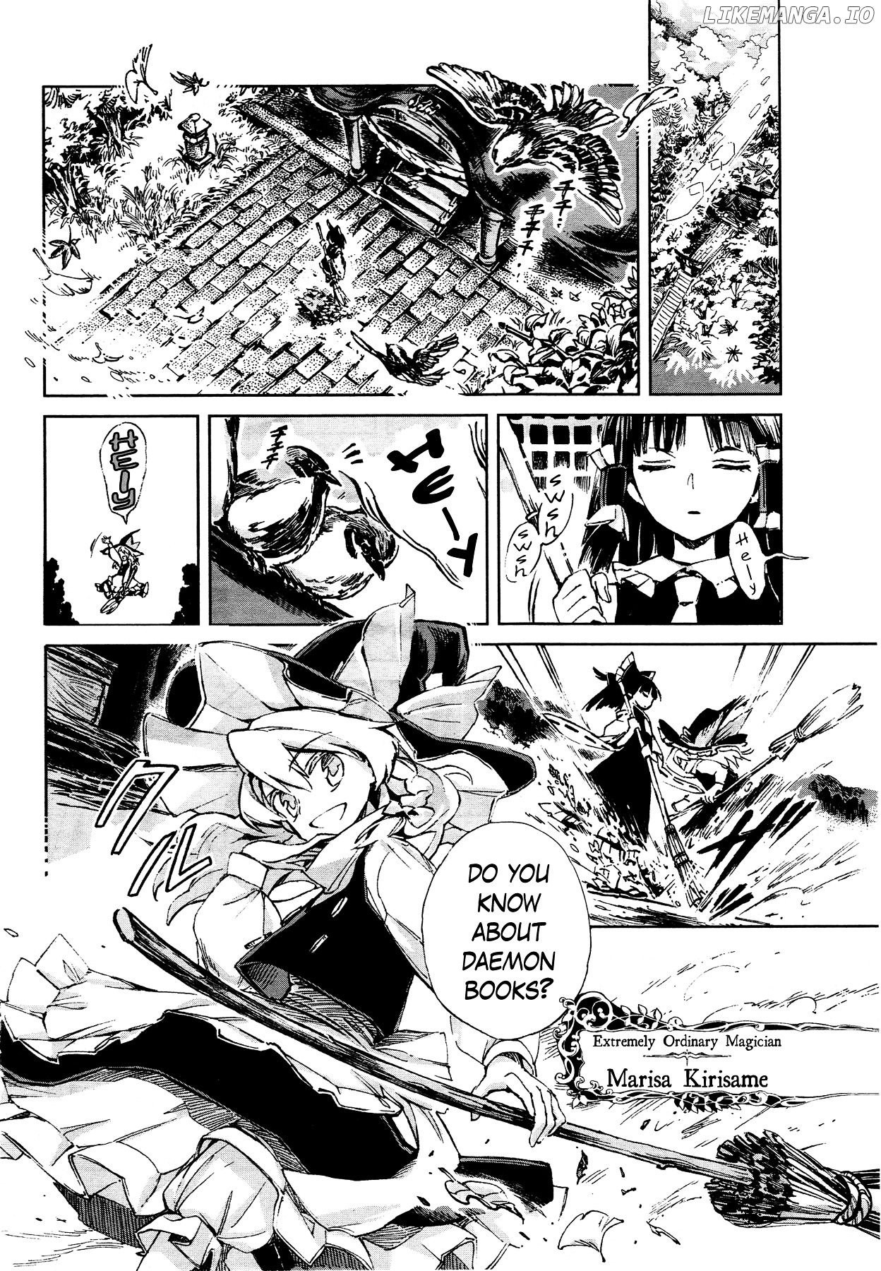 Touhou Suzunaan - Forbidden Scrollery. chapter 1 - page 8