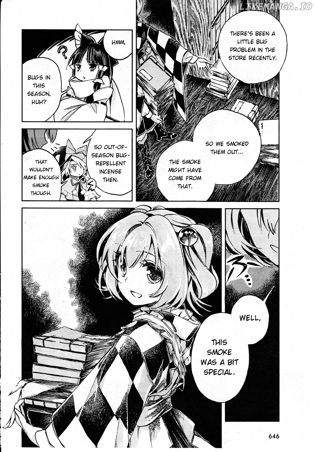 Touhou Suzunaan - Forbidden Scrollery. chapter 2 - page 14