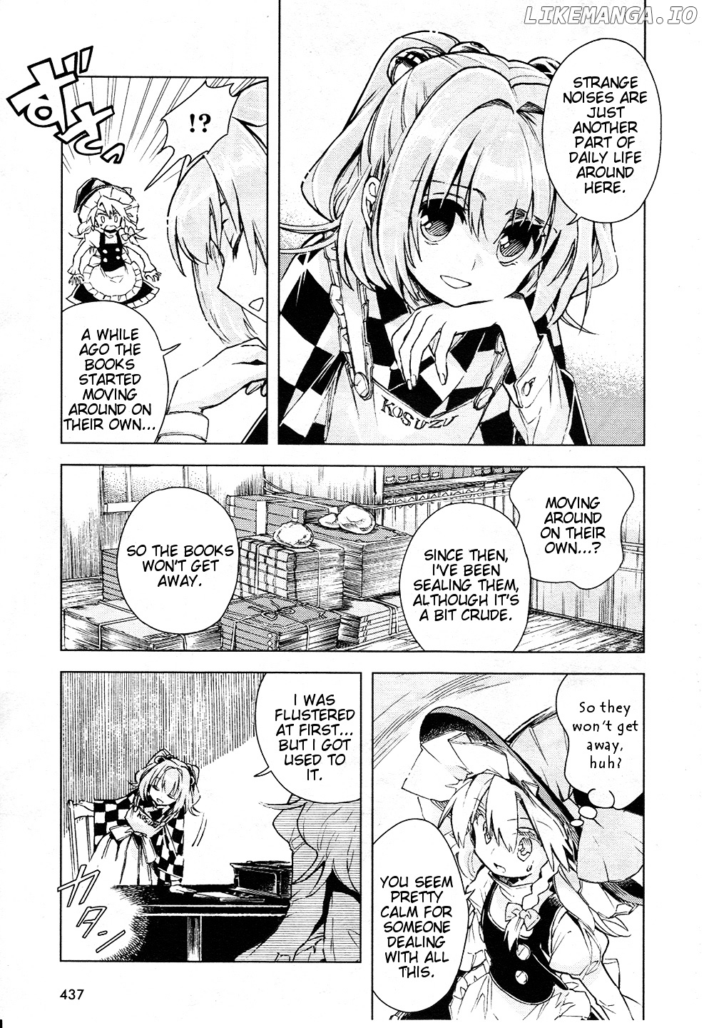 Touhou Suzunaan - Forbidden Scrollery. chapter 12 - page 5