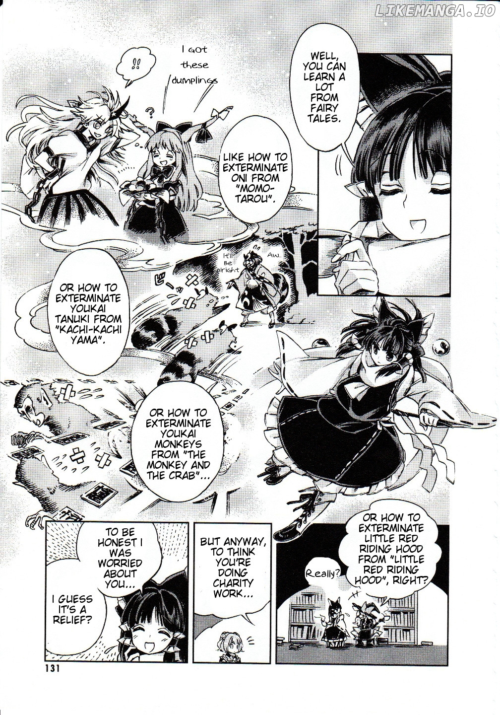 Touhou Suzunaan - Forbidden Scrollery. chapter 5.5 - page 7