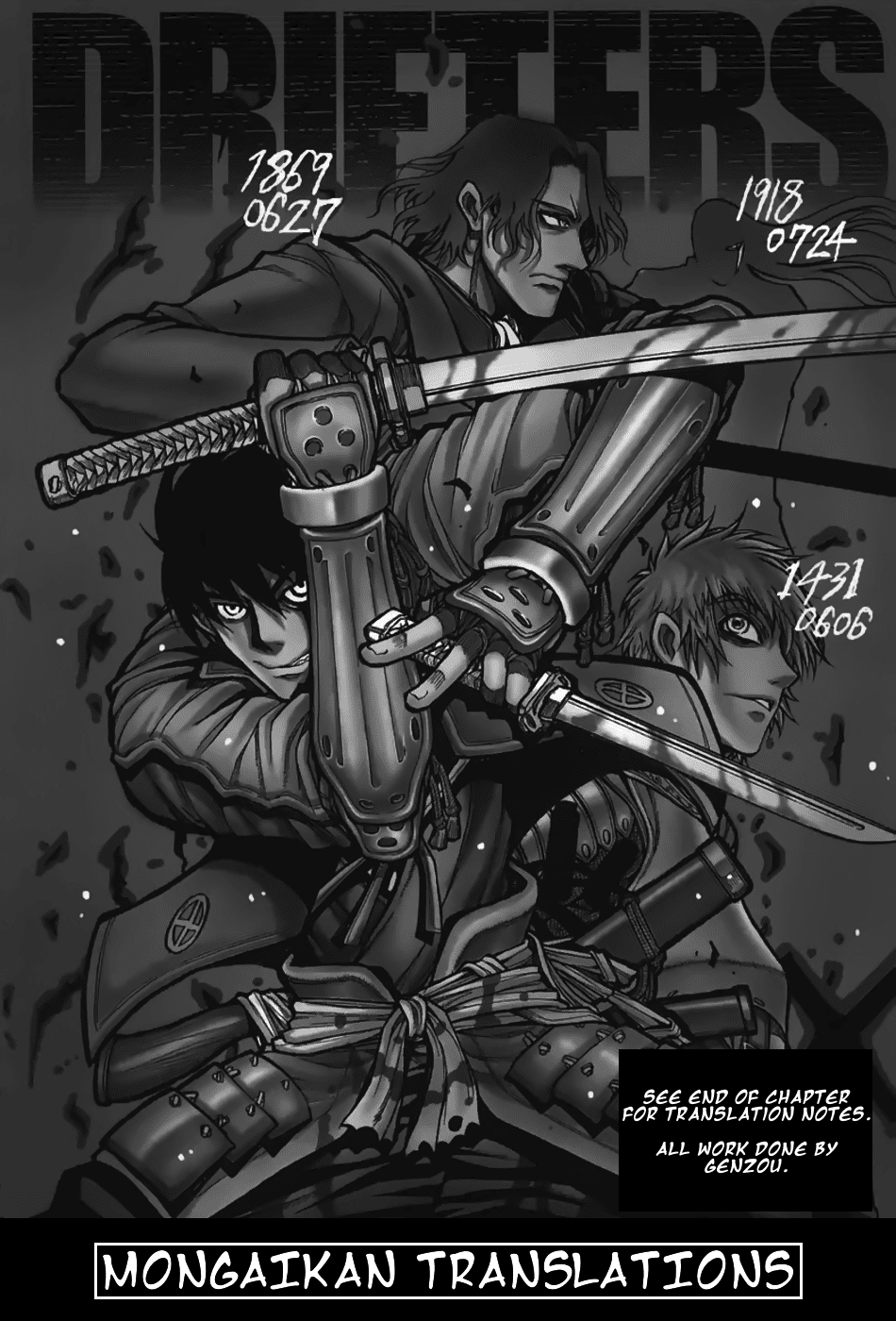 Drifters - Manga chapter 76 - page 1