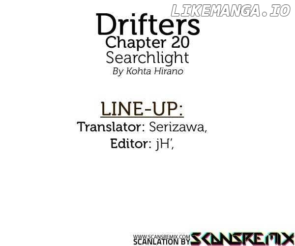 Drifters - Manga chapter 20 - page 1