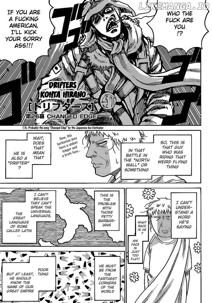 Drifters - Manga chapter 26 - page 3