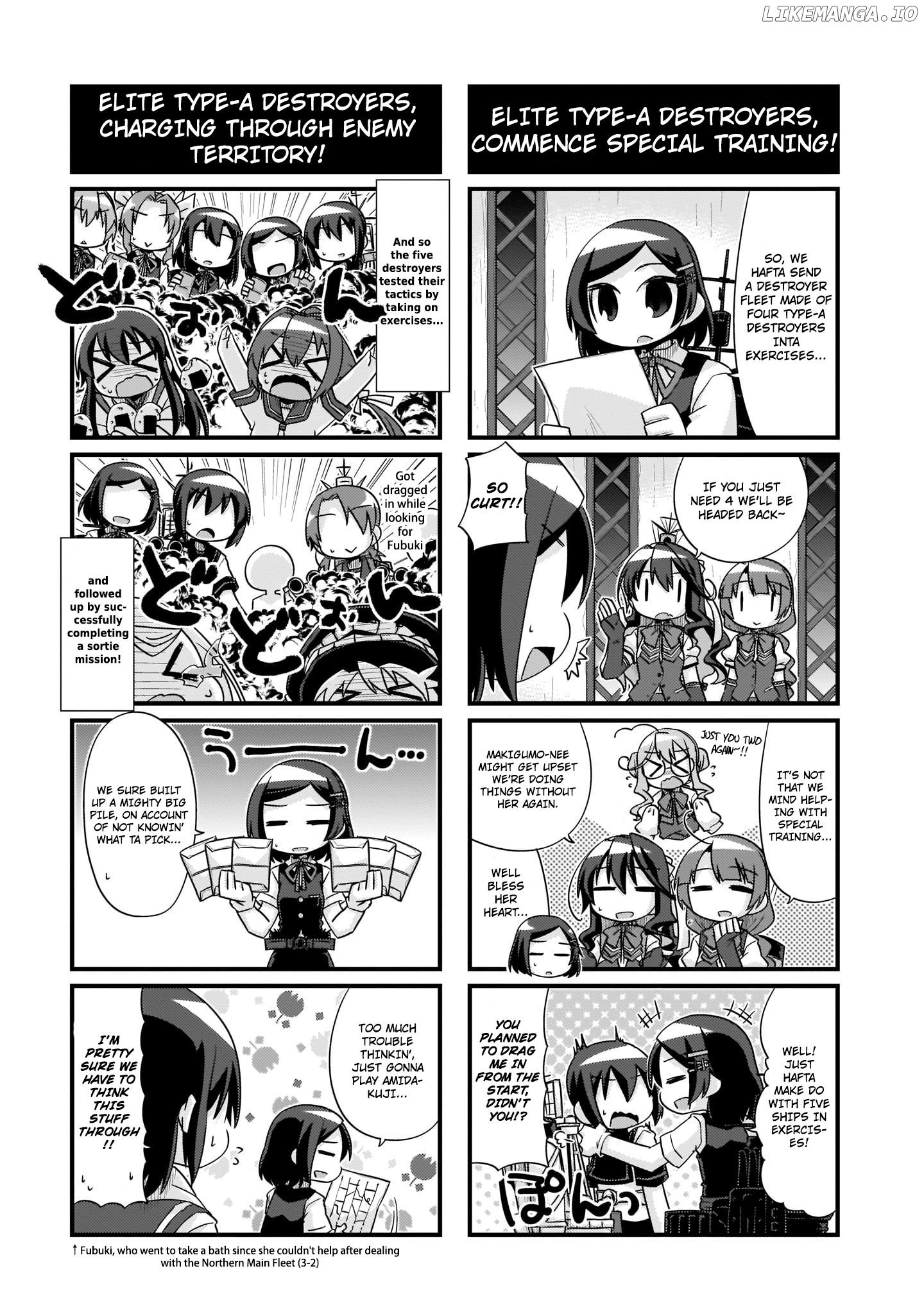 Kantai Collection - Kankore - 4-koma Comic - Fubuki, Ganbarimasu! Chapter 217 - page 11