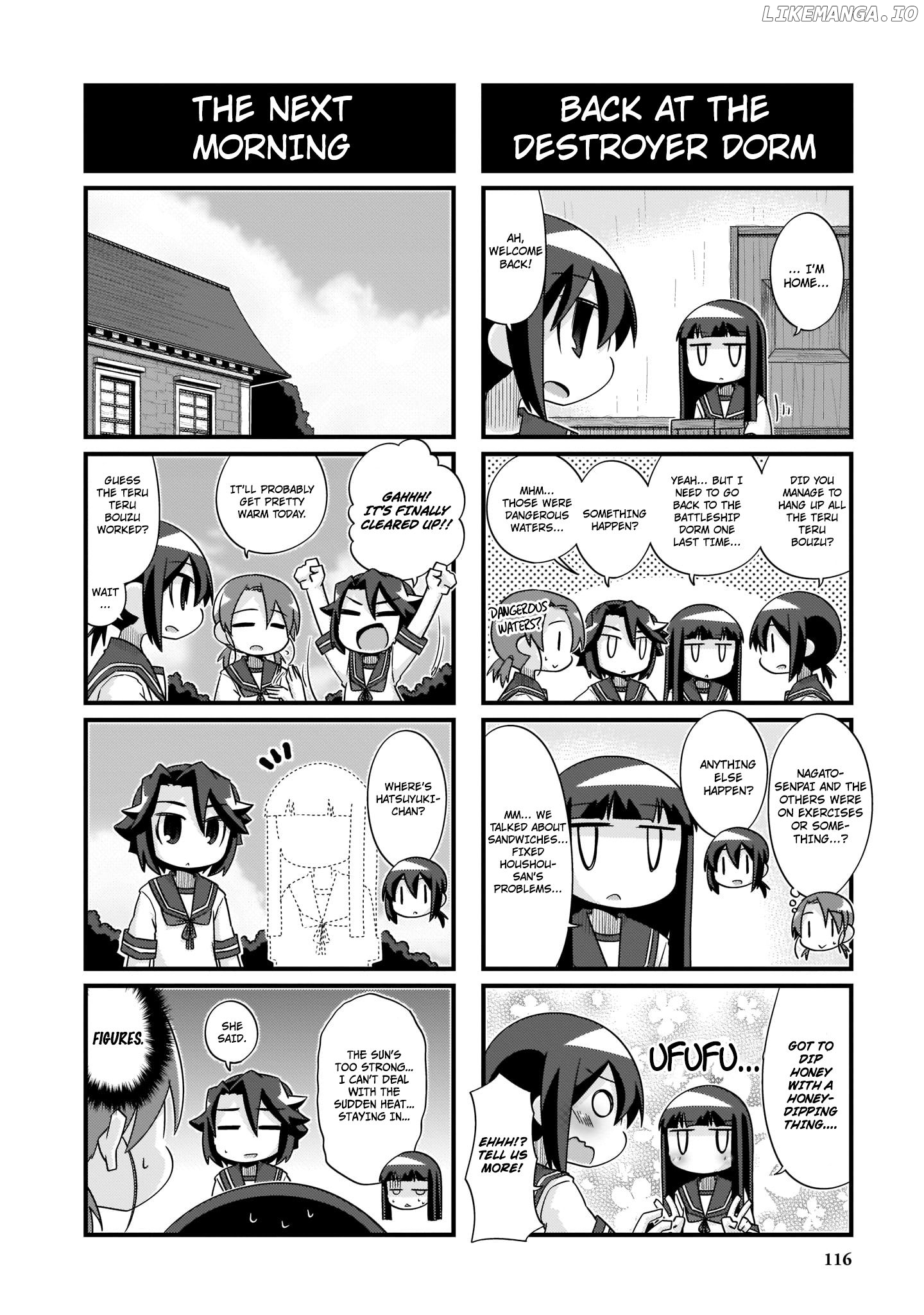 Kantai Collection - Kankore - 4-koma Comic - Fubuki, Ganbarimasu! Chapter 215 - page 12