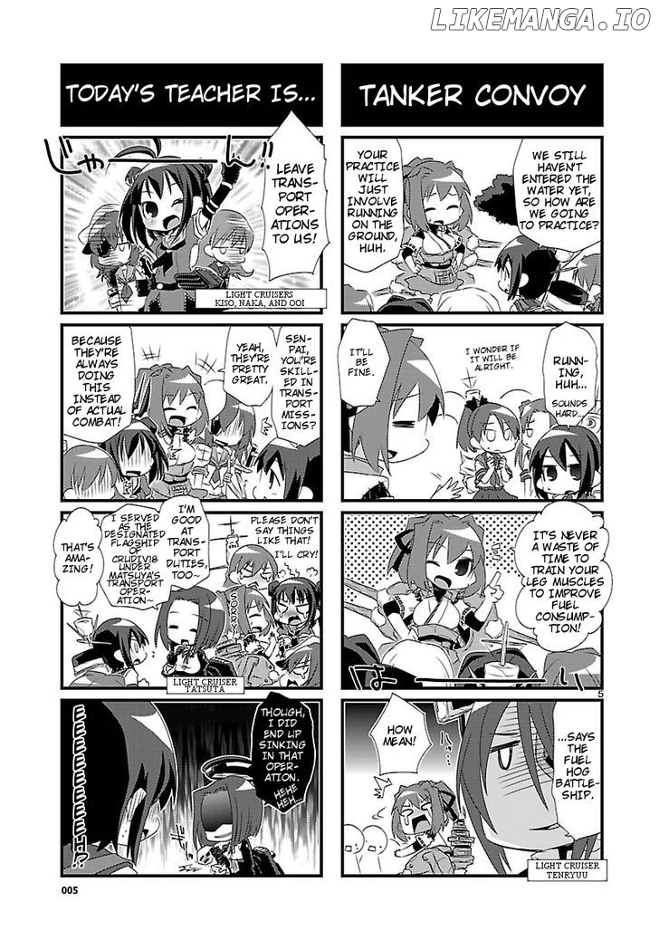 Kantai Collection - Kankore - 4-koma Comic - Fubuki, Ganbarimasu! chapter 6 - page 5