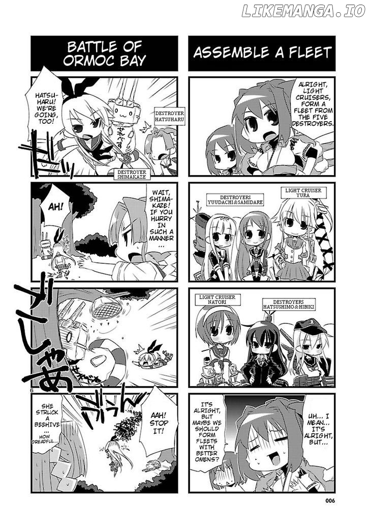 Kantai Collection - Kankore - 4-koma Comic - Fubuki, Ganbarimasu! chapter 6 - page 6