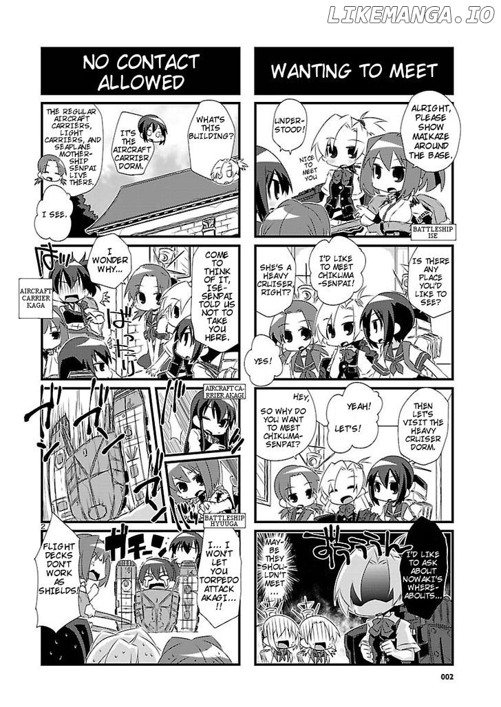 Kantai Collection - Kankore - 4-koma Comic - Fubuki, Ganbarimasu! chapter 7 - page 2