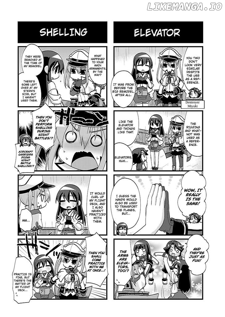 Kantai Collection - Kankore - 4-koma Comic - Fubuki, Ganbarimasu! chapter 123 - page 3