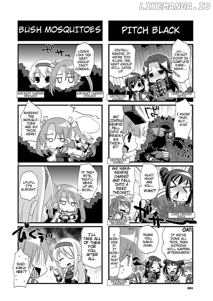 Kantai Collection - Kankore - 4-koma Comic - Fubuki, Ganbarimasu! chapter 8 - page 4