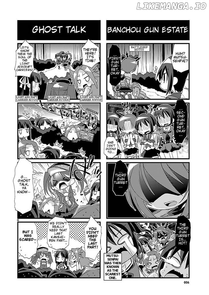 Kantai Collection - Kankore - 4-koma Comic - Fubuki, Ganbarimasu! chapter 8 - page 6