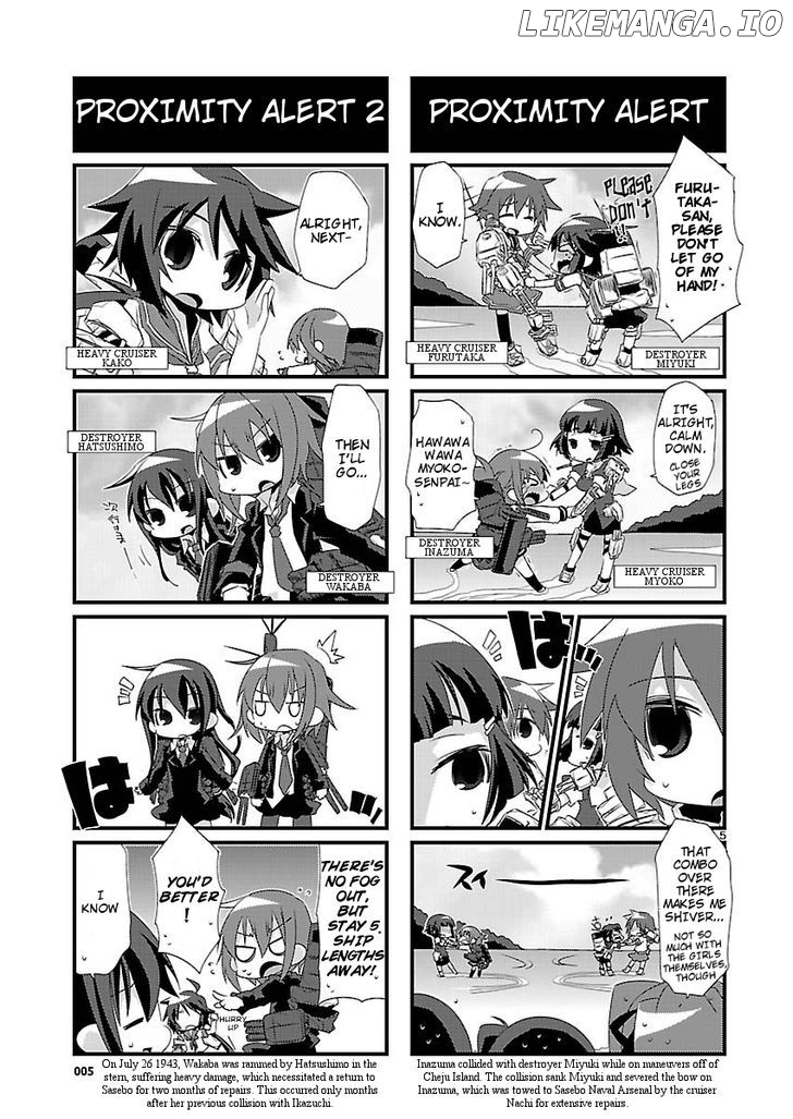 Kantai Collection - Kankore - 4-koma Comic - Fubuki, Ganbarimasu! chapter 9 - page 5