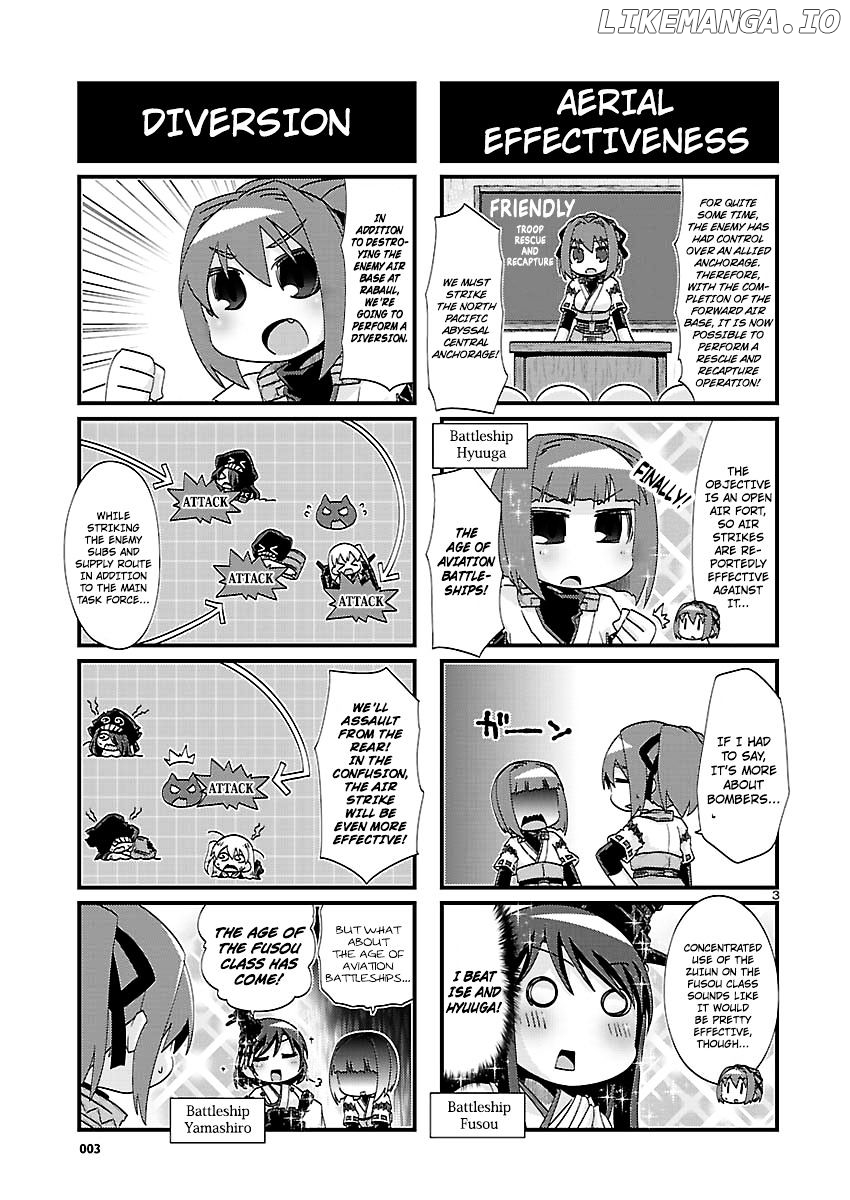 Kantai Collection - Kankore - 4-koma Comic - Fubuki, Ganbarimasu! chapter 127 - page 3