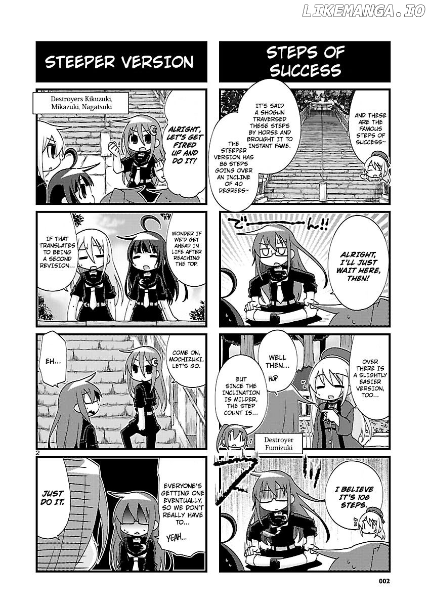 Kantai Collection - Kankore - 4-koma Comic - Fubuki, Ganbarimasu! chapter 130 - page 2