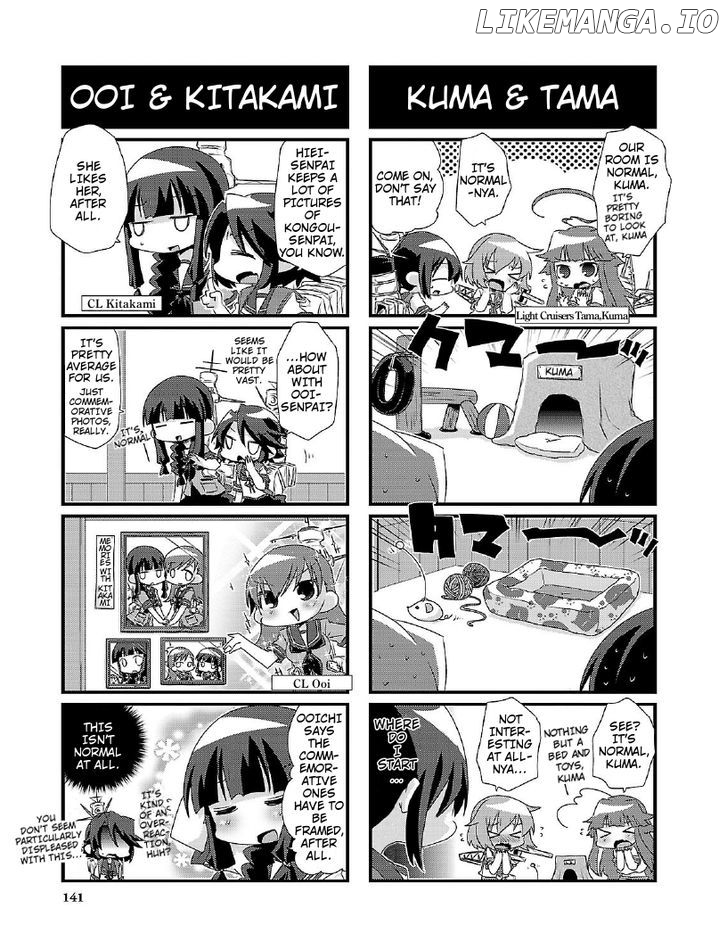 Kantai Collection - Kankore - 4-koma Comic - Fubuki, Ganbarimasu! chapter 14.5 - page 5