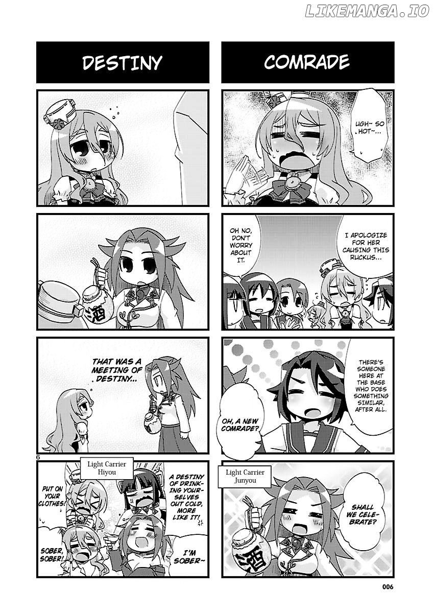 Kantai Collection - Kankore - 4-koma Comic - Fubuki, Ganbarimasu! chapter 134 - page 6