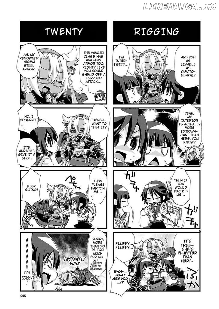 Kantai Collection - Kankore - 4-koma Comic - Fubuki, Ganbarimasu! chapter 21 - page 5