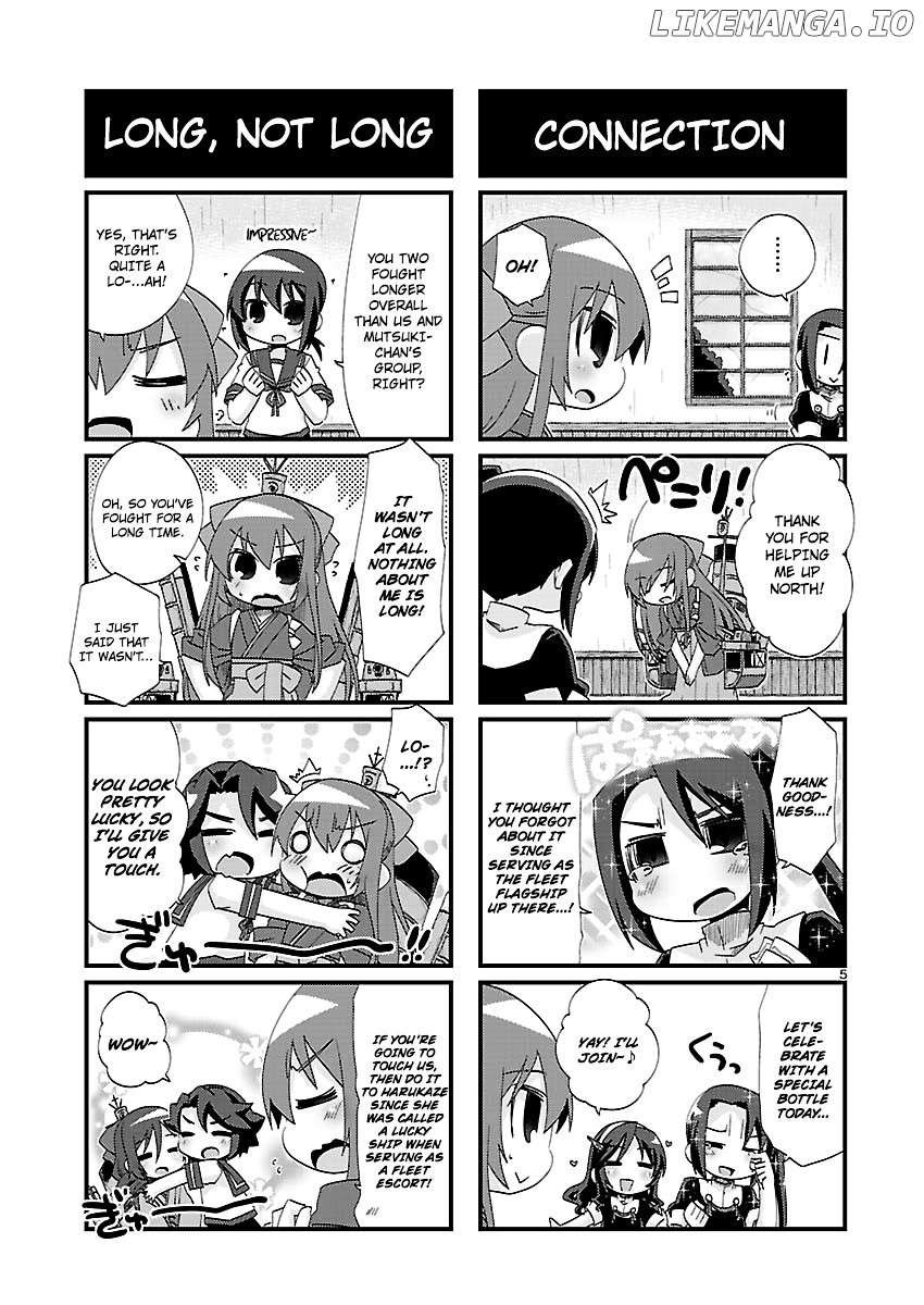 Kantai Collection - Kankore - 4-koma Comic - Fubuki, Ganbarimasu! chapter 139 - page 5