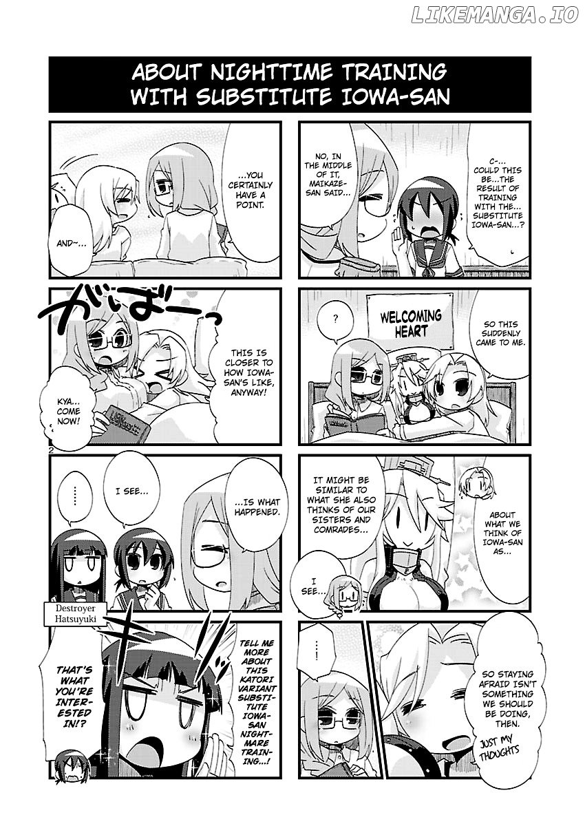 Kantai Collection - Kankore - 4-koma Comic - Fubuki, Ganbarimasu! chapter 140 - page 2