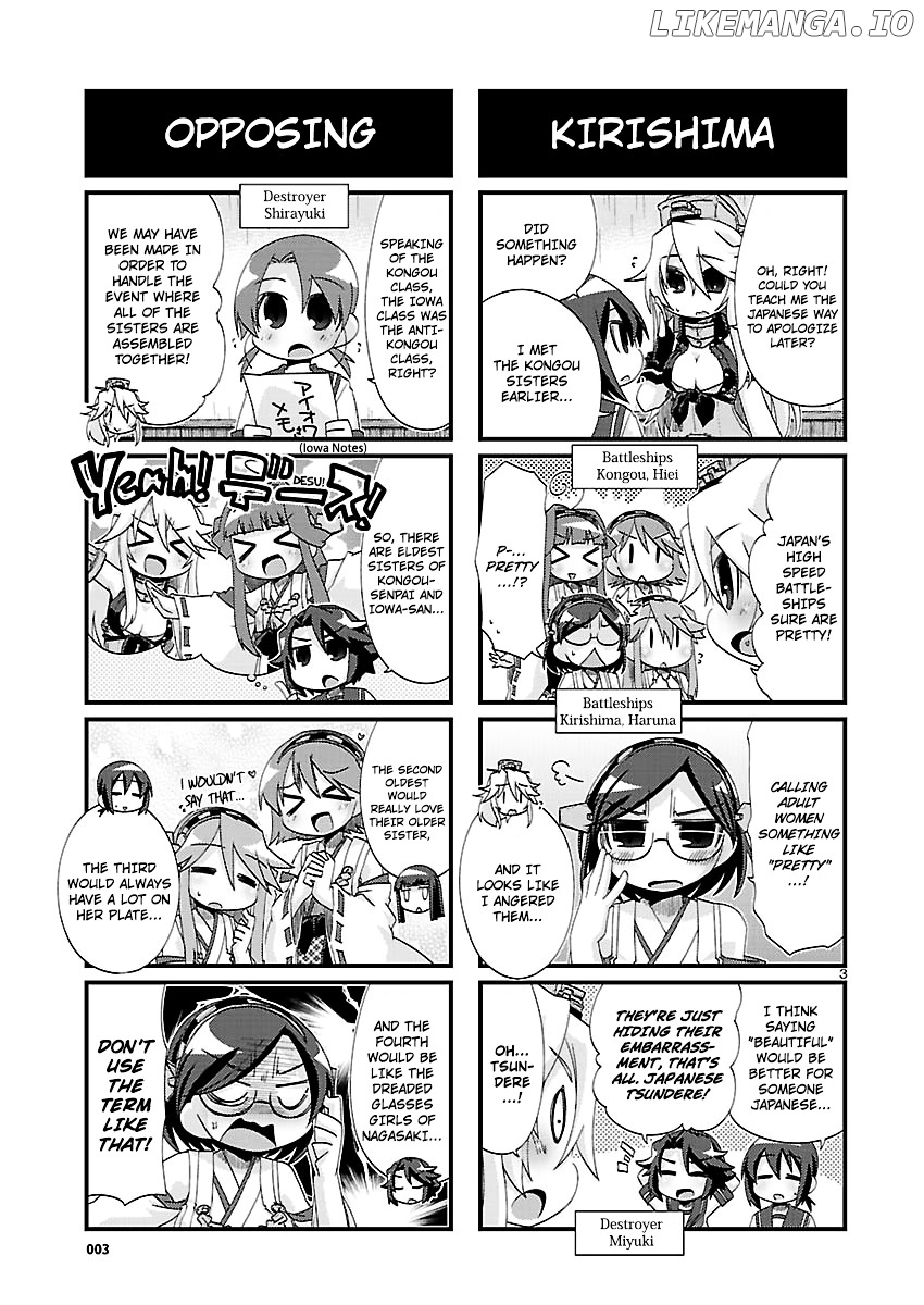 Kantai Collection - Kankore - 4-koma Comic - Fubuki, Ganbarimasu! chapter 140 - page 3