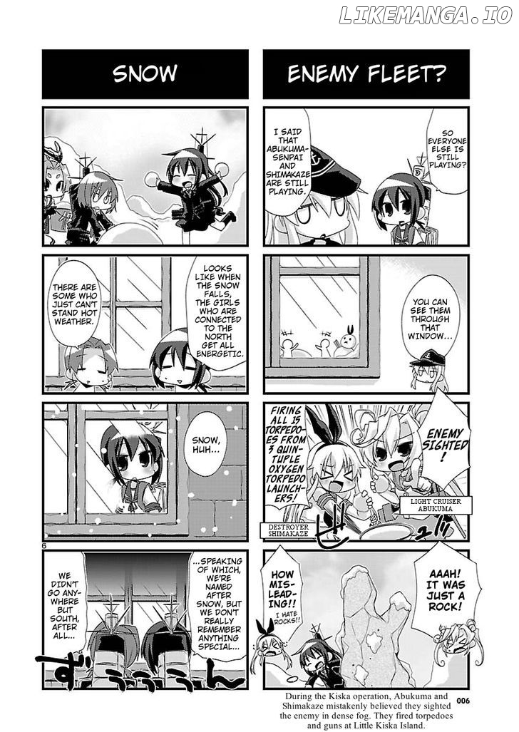 Kantai Collection - Kankore - 4-koma Comic - Fubuki, Ganbarimasu! chapter 24 - page 6