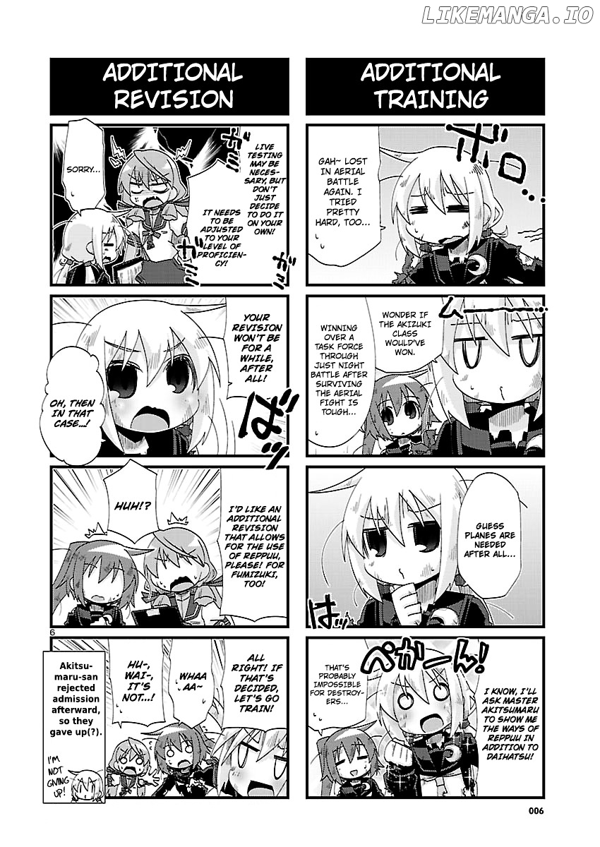 Kantai Collection - Kankore - 4-koma Comic - Fubuki, Ganbarimasu! chapter 141 - page 6