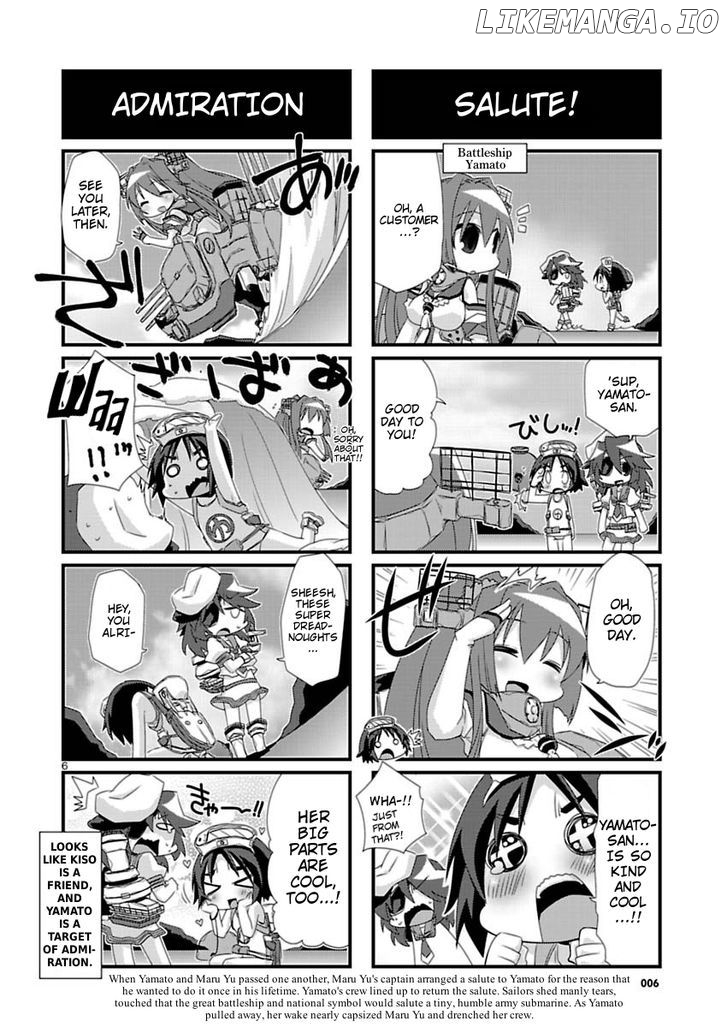 Kantai Collection - Kankore - 4-koma Comic - Fubuki, Ganbarimasu! chapter 27 - page 6