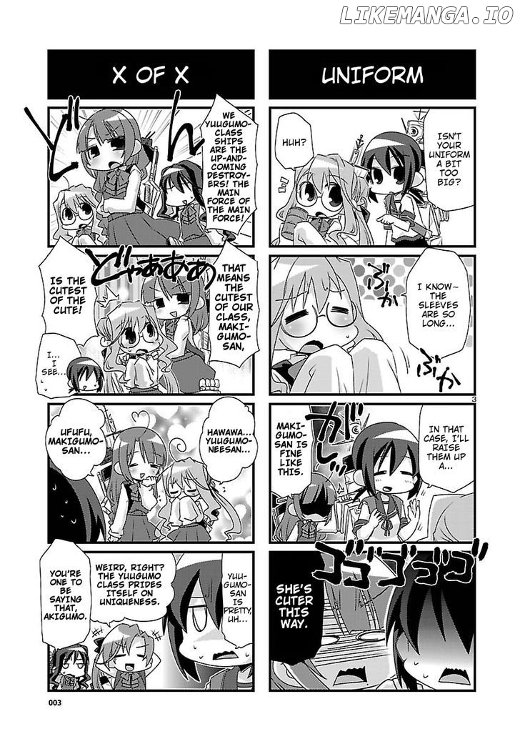 Kantai Collection - Kankore - 4-koma Comic - Fubuki, Ganbarimasu! chapter 30 - page 3