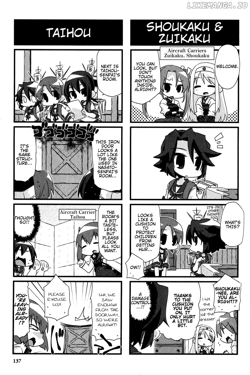 Kantai Collection - Kankore - 4-koma Comic - Fubuki, Ganbarimasu! chapter 30.5 - page 3