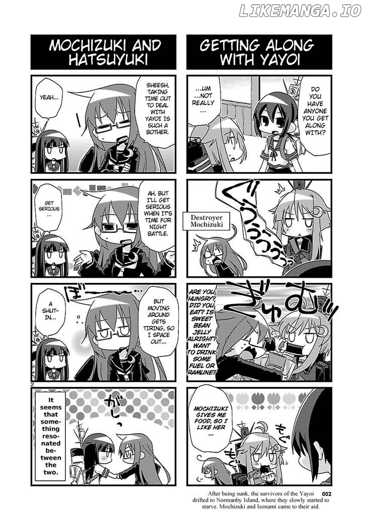 Kantai Collection - Kankore - 4-koma Comic - Fubuki, Ganbarimasu! chapter 36 - page 2