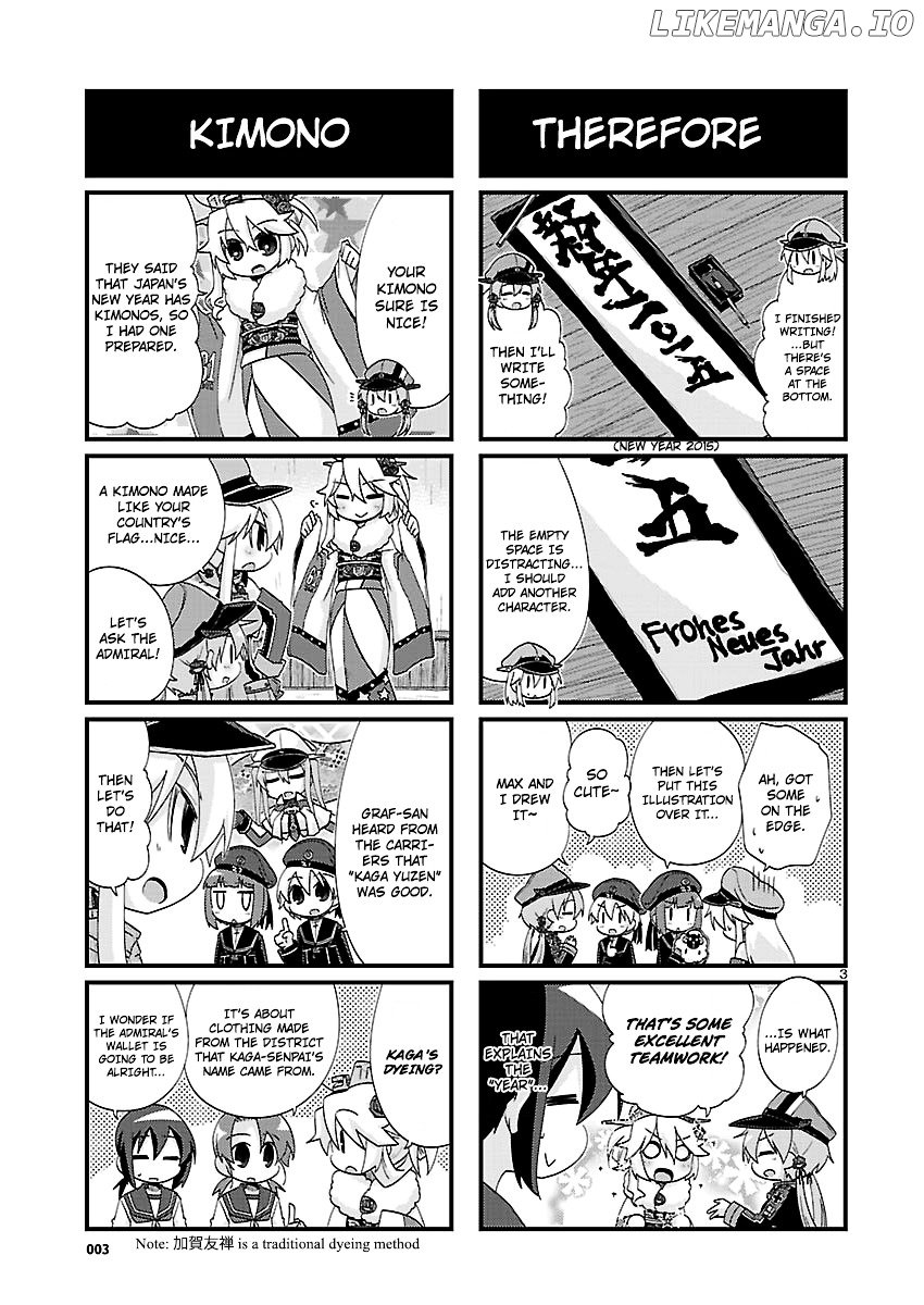 Kantai Collection - Kankore - 4-koma Comic - Fubuki, Ganbarimasu! chapter 151 - page 3