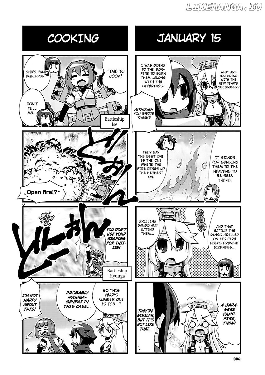 Kantai Collection - Kankore - 4-koma Comic - Fubuki, Ganbarimasu! chapter 151 - page 6