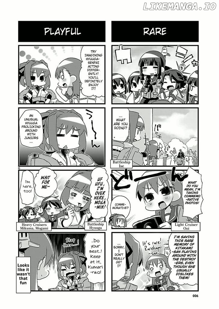 Kantai Collection - Kankore - 4-koma Comic - Fubuki, Ganbarimasu! chapter 37 - page 6