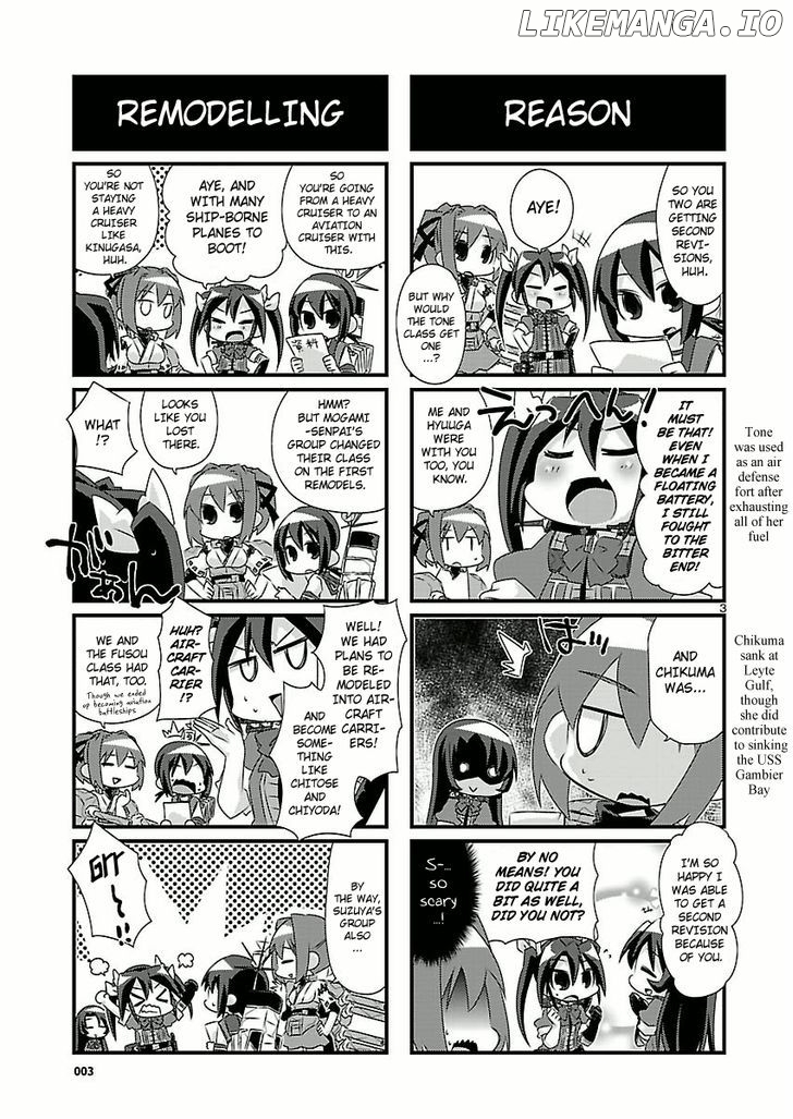 Kantai Collection - Kankore - 4-koma Comic - Fubuki, Ganbarimasu! chapter 39 - page 3