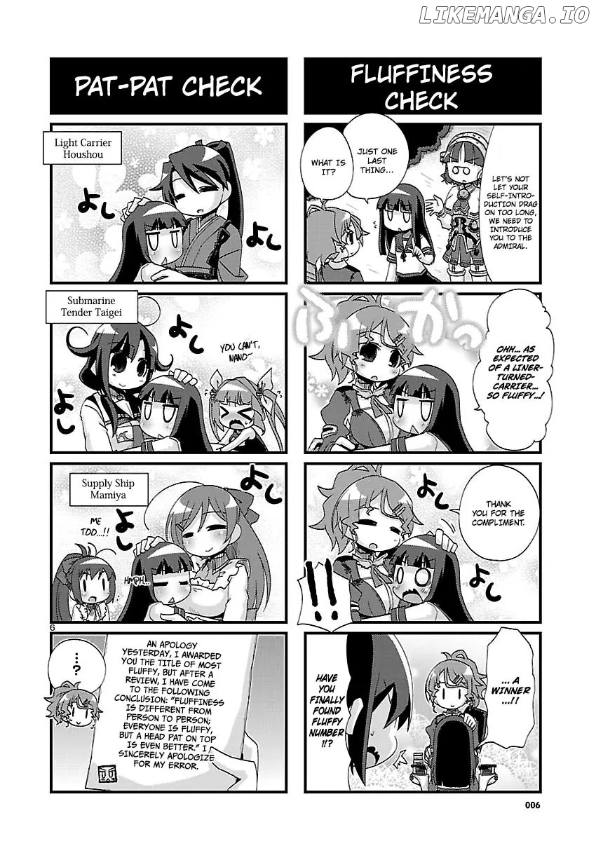 Kantai Collection - Kankore - 4-koma Comic - Fubuki, Ganbarimasu! chapter 156 - page 6