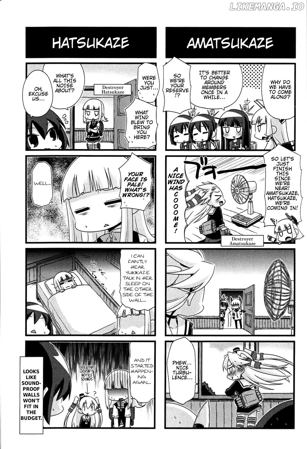 Kantai Collection - Kankore - 4-koma Comic - Fubuki, Ganbarimasu! chapter 46.5 - page 3