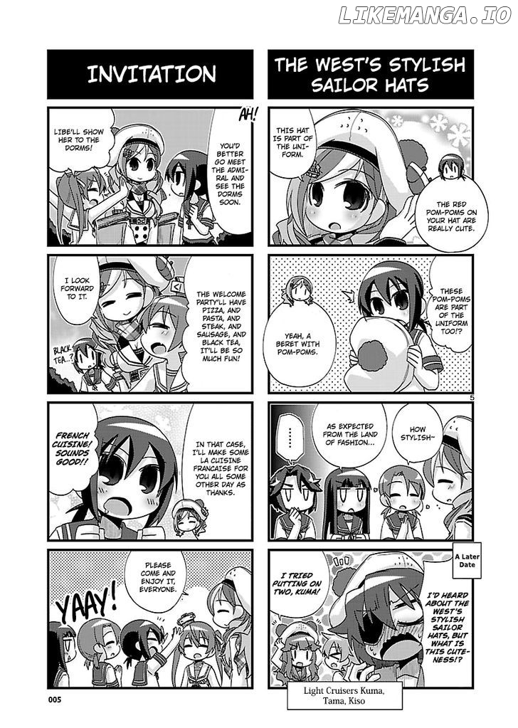 Kantai Collection - Kankore - 4-koma Comic - Fubuki, Ganbarimasu! chapter 161 - page 5