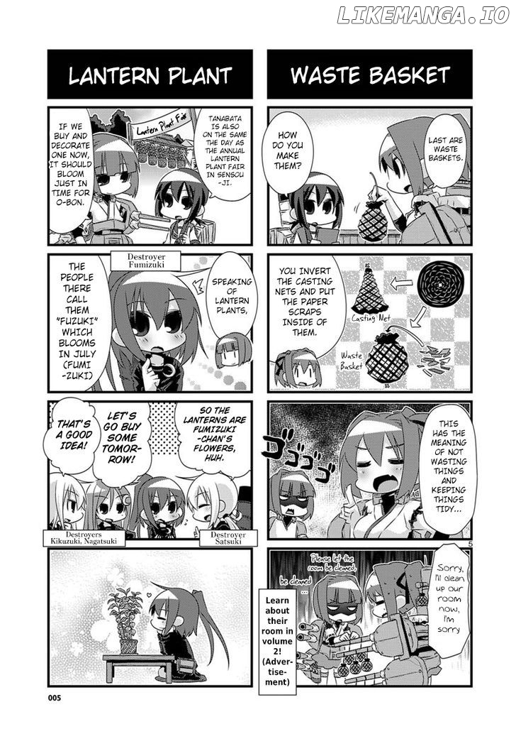 Kantai Collection - Kankore - 4-koma Comic - Fubuki, Ganbarimasu! chapter 47 - page 5