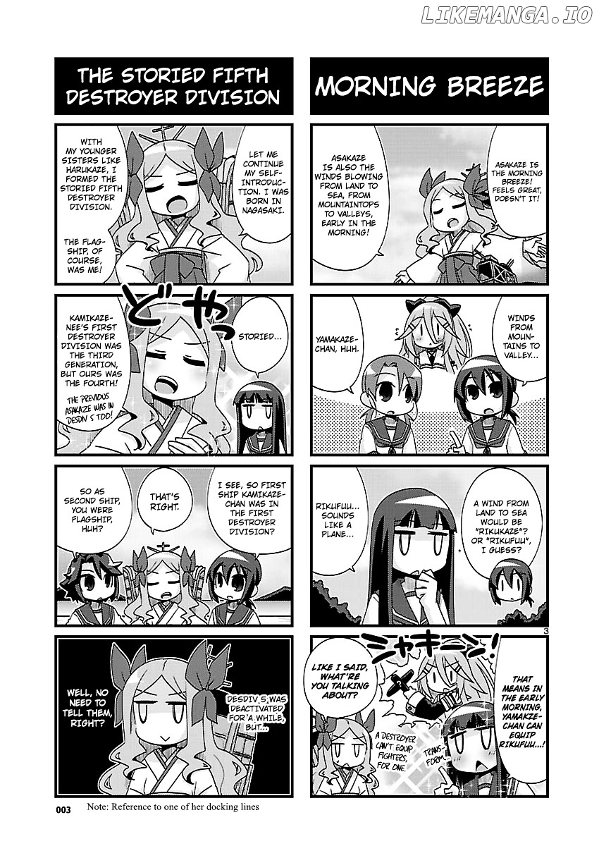 Kantai Collection - Kankore - 4-koma Comic - Fubuki, Ganbarimasu! chapter 166 - page 3