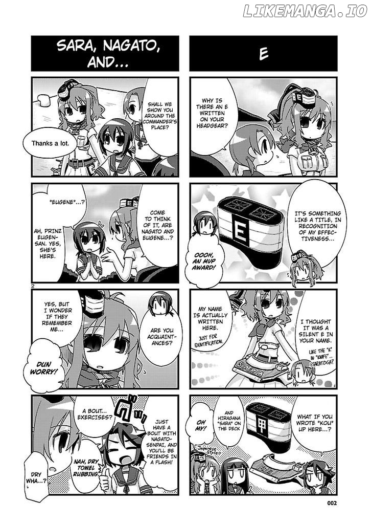 Kantai Collection - Kankore - 4-koma Comic - Fubuki, Ganbarimasu! chapter 169 - page 2