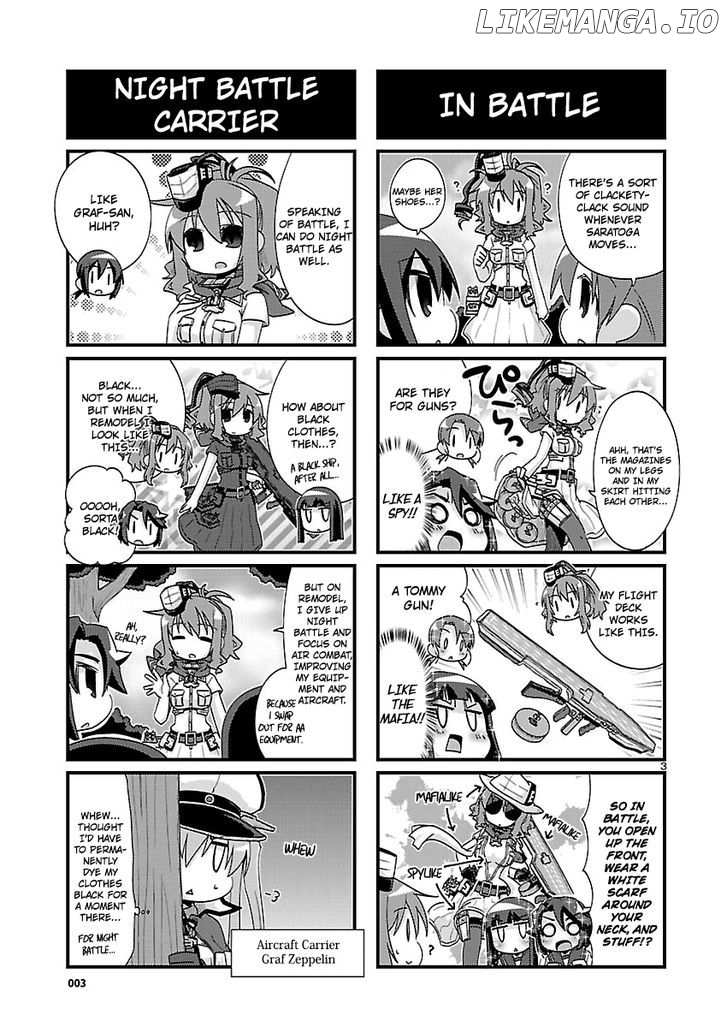 Kantai Collection - Kankore - 4-koma Comic - Fubuki, Ganbarimasu! chapter 169 - page 3