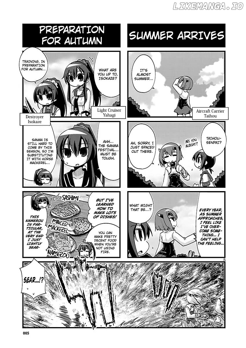 Kantai Collection - Kankore - 4-koma Comic - Fubuki, Ganbarimasu! chapter 171 - page 5