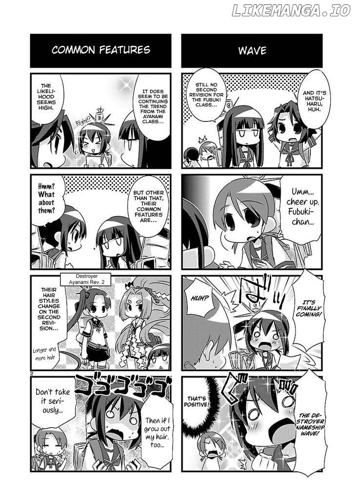 Kantai Collection - Kankore - 4-koma Comic - Fubuki, Ganbarimasu! chapter 62 - page 2